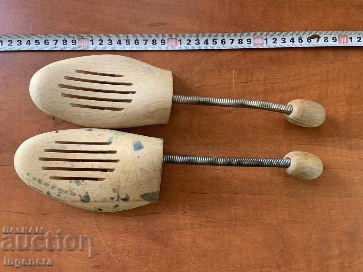 MOLD SHOE MOLDS WOOD BRANDED TENSIONERS STRETCHERS