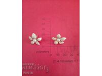 Старинни обеци с емаил