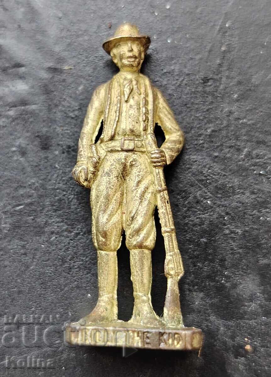 Metal brass figure from Kinder Surprise chocolate egg Metal brass figure from Kinder Surprise chocolate egg