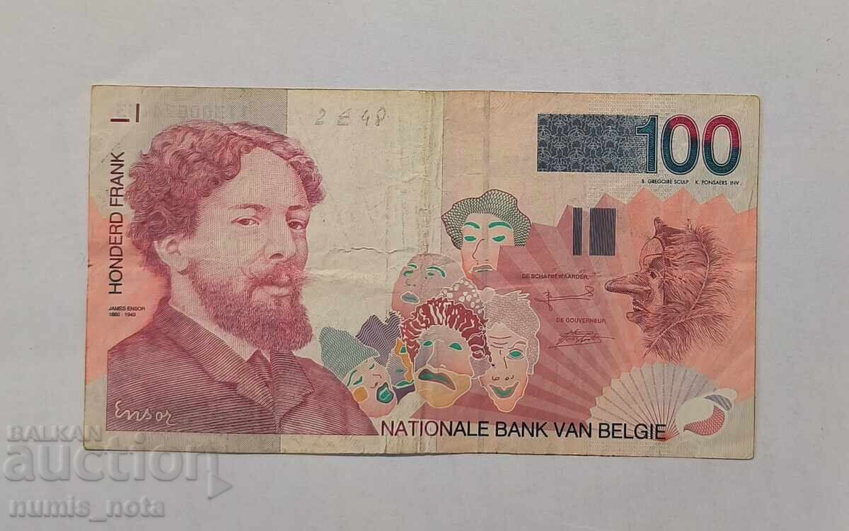 Белгия 100 франка 1994 - 2001 година Белгия 100 франка 1994 - 2001 година