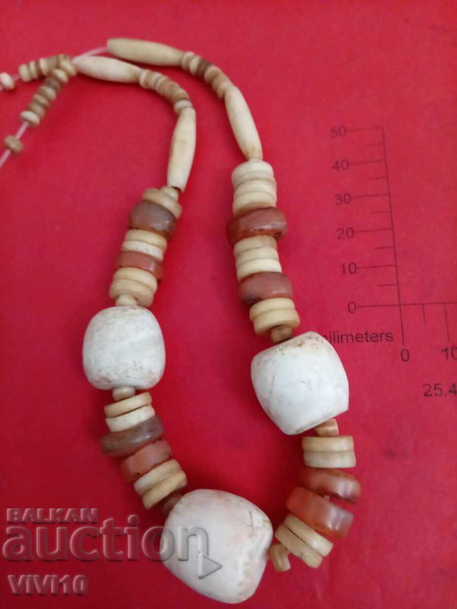 Antique bone necklace with price 80.00 BGN | € 40.90