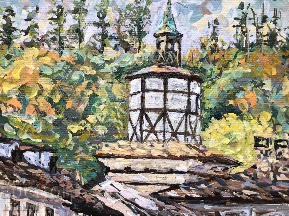 "Peisaj din Treavna" cu preț 900.00 BGN | € 460.16 "Peisaj din Treavna" cu preț 900.00 BGN | € 460.16