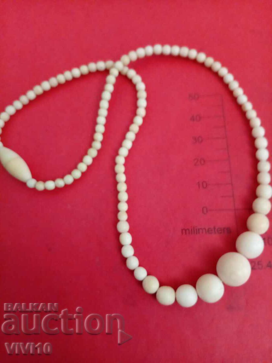 Antique bone necklace with price 40.00 BGN | € 20.45