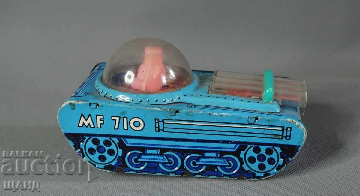 Auction  MF 710 Old Chinese Metal Toy Model Space Tank