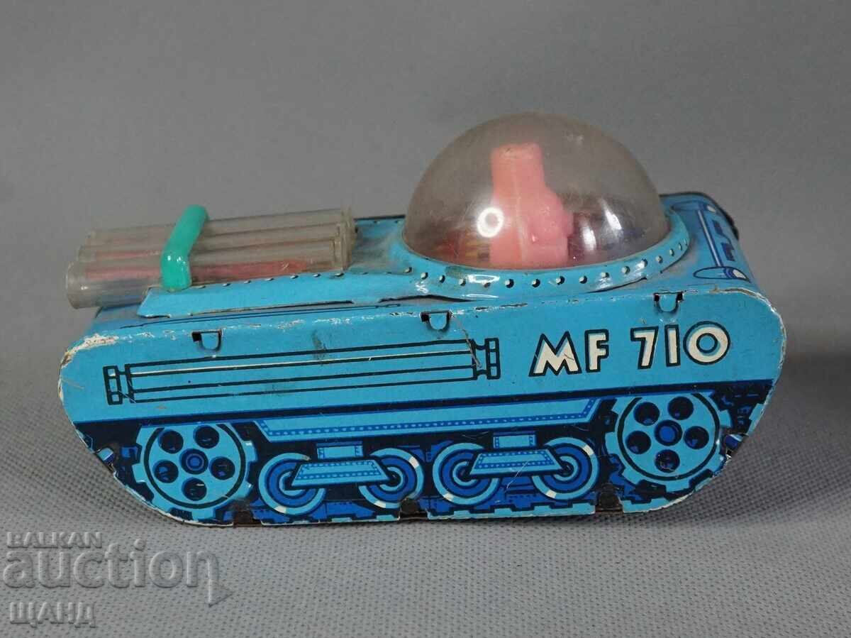 MF 710 Old Chinese Metal Toy Model Space Tank