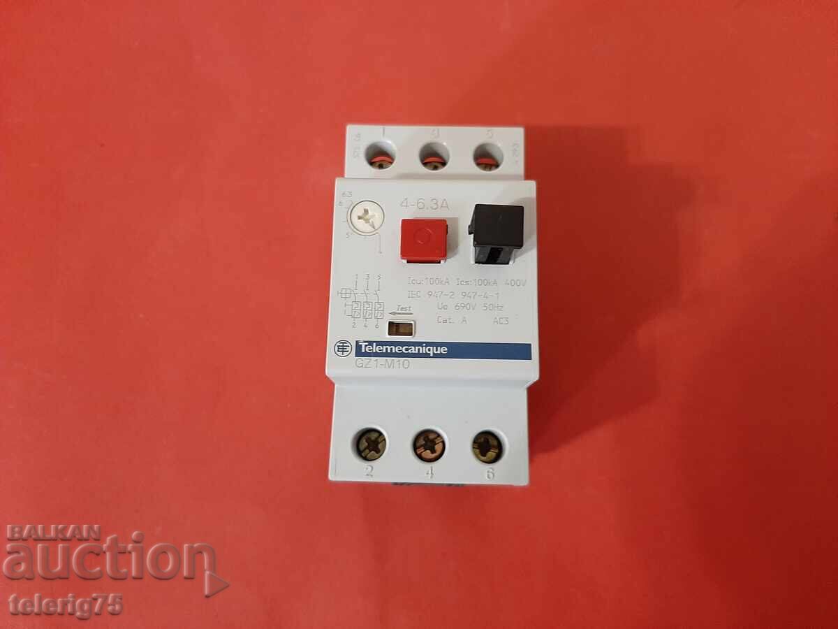 Mоторна Защита Telemecanique/Schneider GZ1-M10,4-6.3A