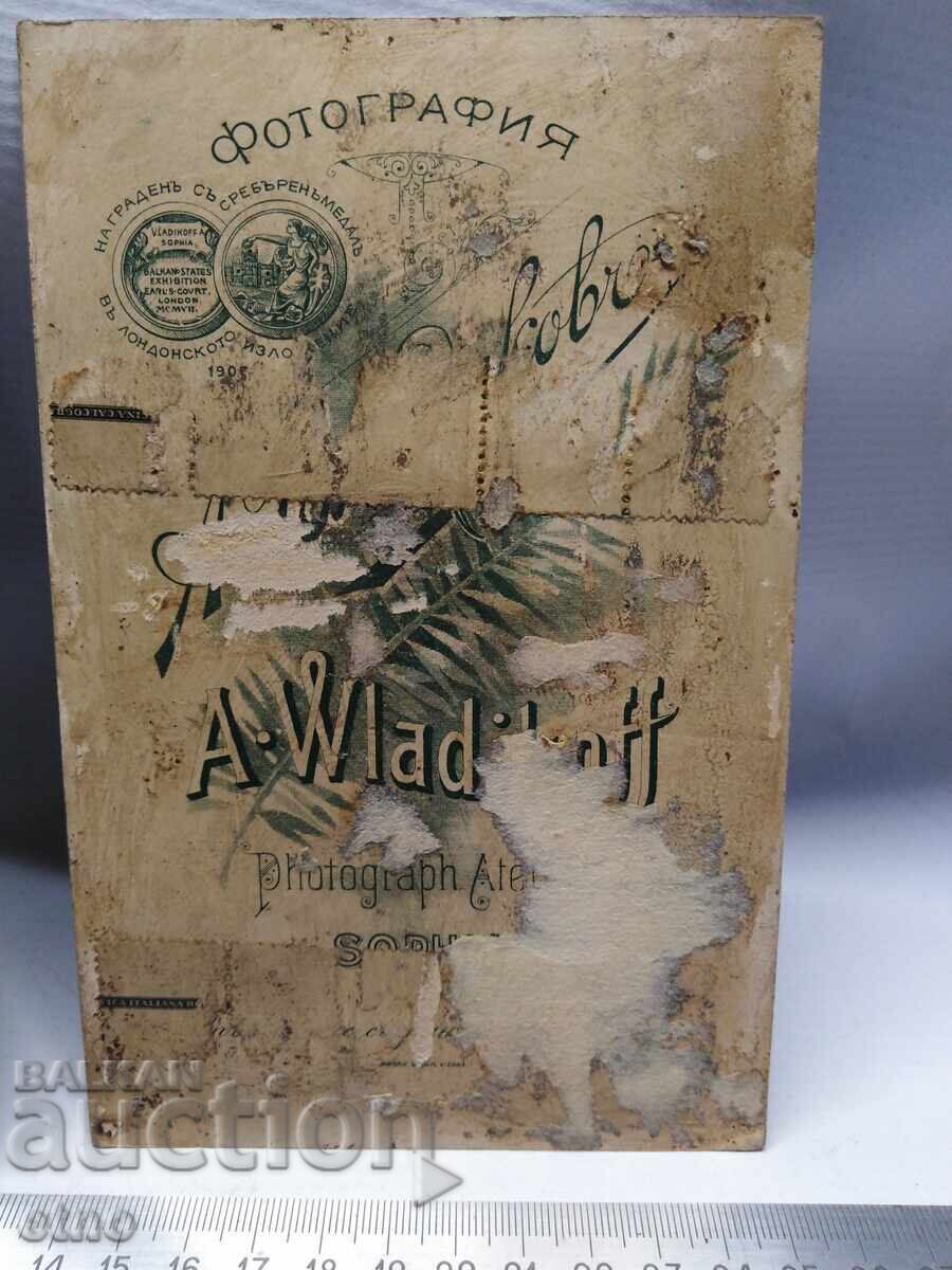 1913 Balkan War Edirne, 2 Cardboard Photos of 1 Person - 6