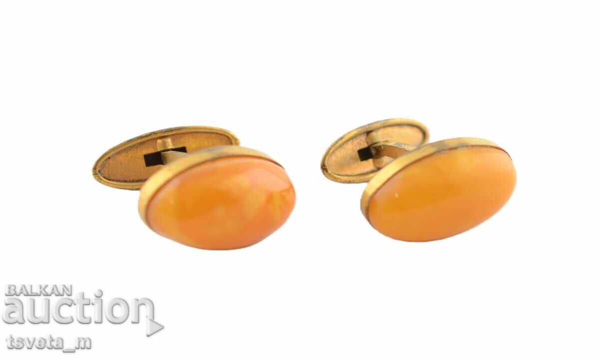 Копчета за ръкавели бутонели кехлибар с цена 8.00 лв. | € 4.09 Копчета за ръкавели бутонели кехлибар с цена 8.00 лв. | € 4.09