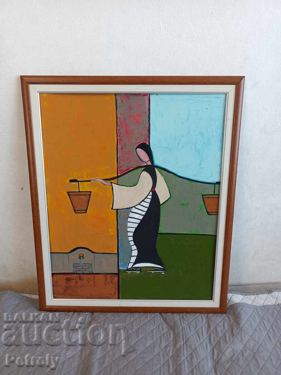 Голяма маслена картина Голяма маслена картина