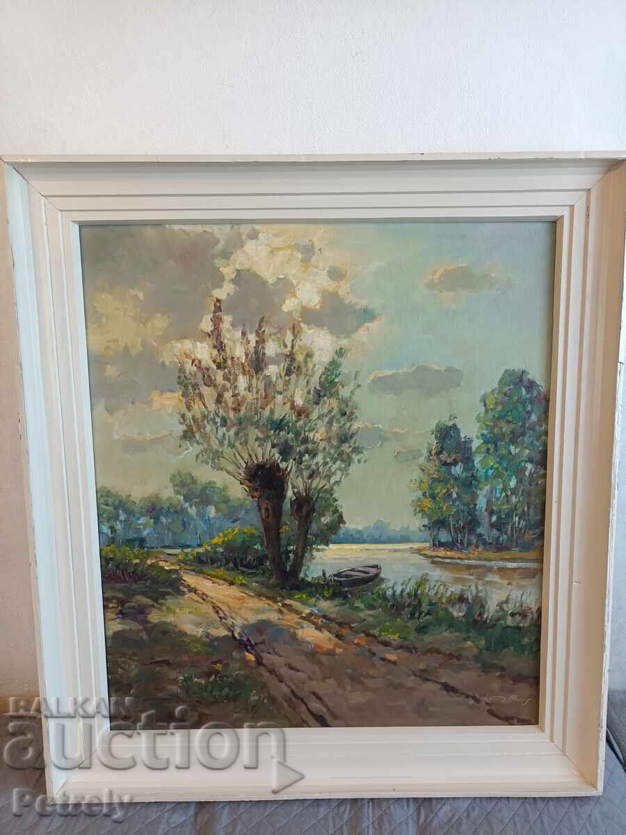 Δημοπρασία Παλιά ελαιογραφία Δημοπρασία Παλιά ελαιογραφία