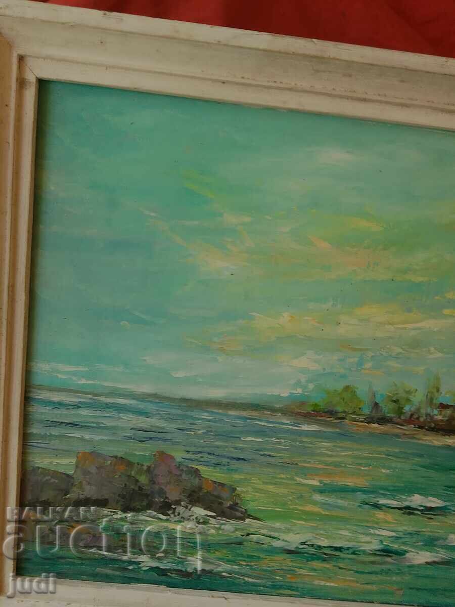 Παράδοση Ελαιογραφία υπογεγραμμένη