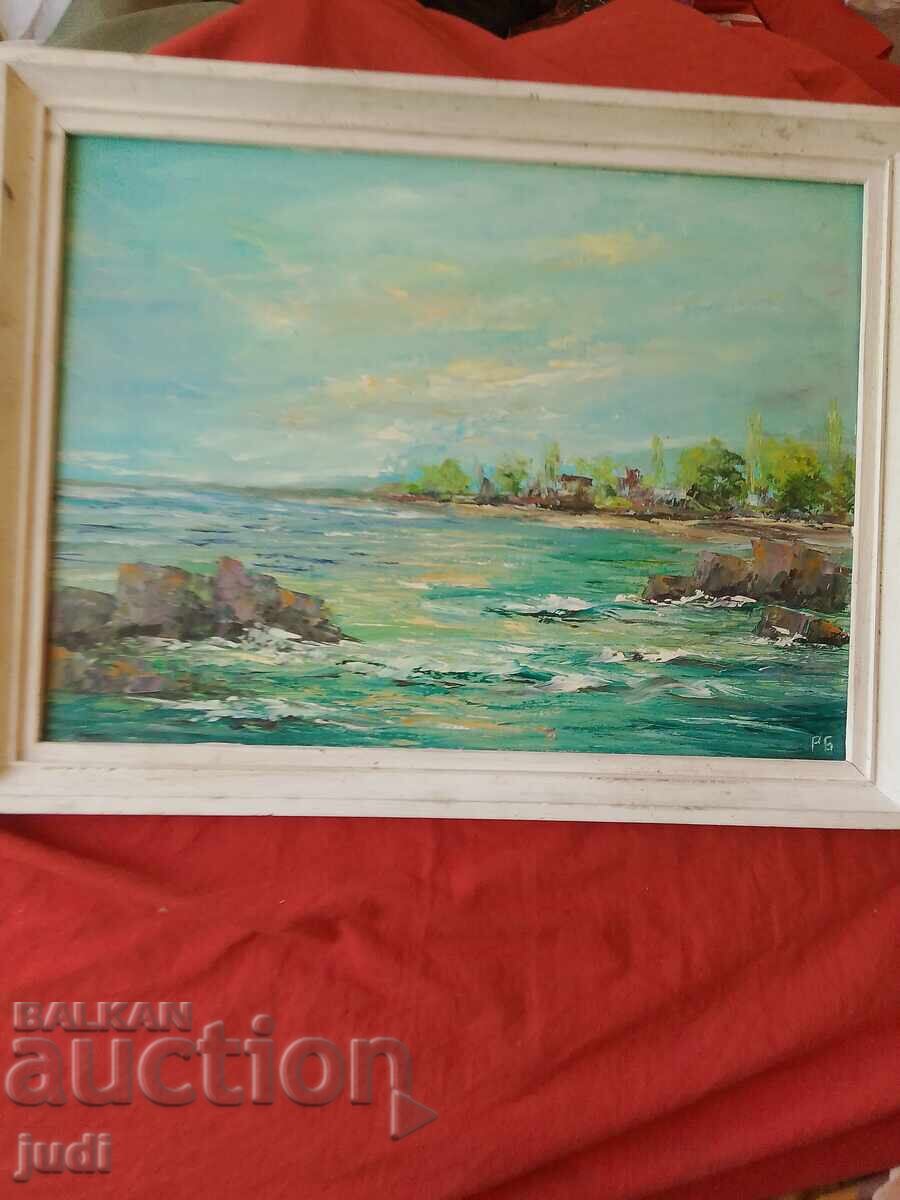 Ελαιογραφία υπογεγραμμένη