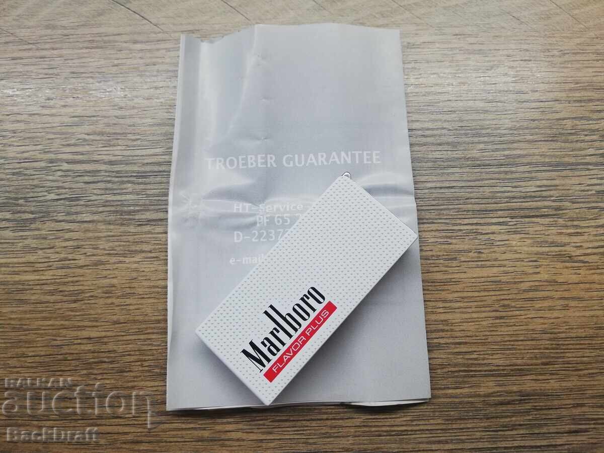 Advertising Gas Piezo Lighter Troeber "Marlboro" Flavor Plus Advertising Gas Piezo Lighter Troeber "Marlboro" Flavor Plus