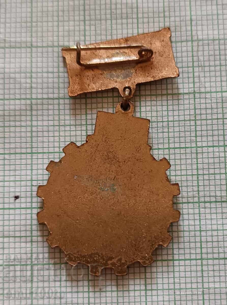 Delivery of Badge - First in the Fifth Five-Year Plan Delivery of Badge - First in the Fifth Five-Year Plan