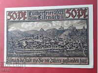 Bancnota-Germania-Thuringia-Eisenach-50 pfennig 1921