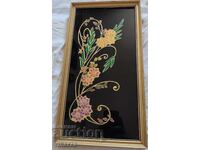 Tablou pictat pe sticlă