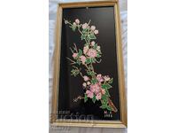 Tablou pictat pe sticlă