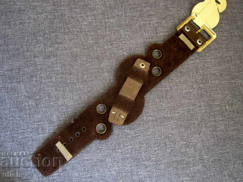 Auction  Hirsch Victor Strap Ladies Watch Art Deco Tag