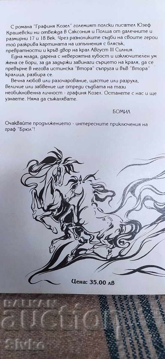 Δημοπρασία Κόμισσα Κοζέλ, Γιόζεφ Ίγκνατσι Κρασέφσκι Δημοπρασία Κόμισσα Κοζέλ, Γιόζεφ Ίγκνατσι Κρασέφσκι