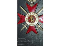 For Bravery 1915 - IV Class - II Grade Kingdom of Bulgaria