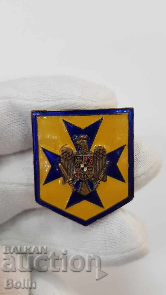 Auction  Romanian Royal Police Badge, Carol I