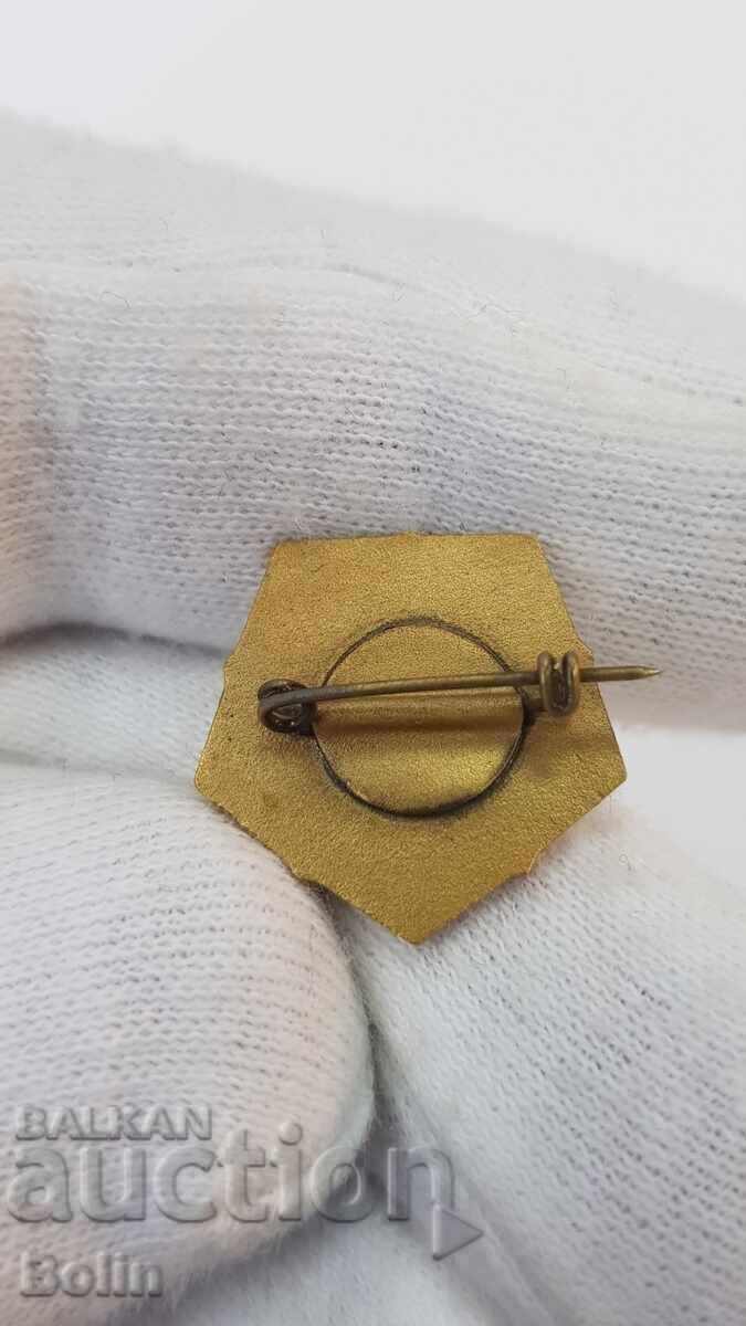 Livrarea Miniatură foarte rară a ordinului, semnul Cavalerului de Madara Livrarea Miniatură foarte rară a ordinului, semnul Cavalerului de Madara