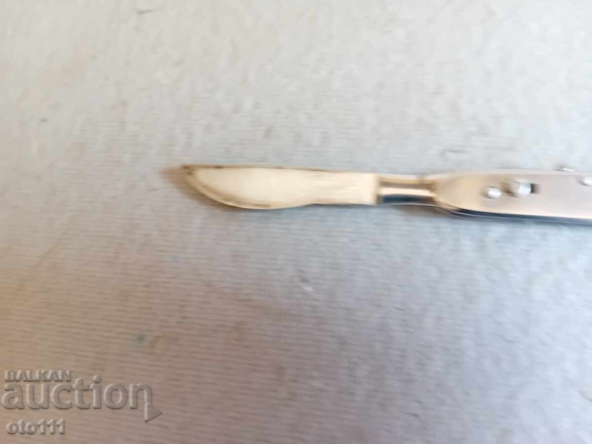 ΣΠΑΣΤΌ ΚΑΛΛΙΤΕΧΝΙΚΌ ΜΑΧΑΊΡΙ, ΜΑΧΑΊΡΙ, ΛΕΠΊΔΑ ΜΕ ΚΛΕΙΔΑΡΙΆ με τιμή 40.00 BGN | € 20.45