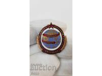 Semn comunist rar Excelent Comerț Exterior 1960-65