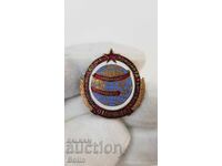 Semn comunist rar Excelent Comerț Exterior 1960-65