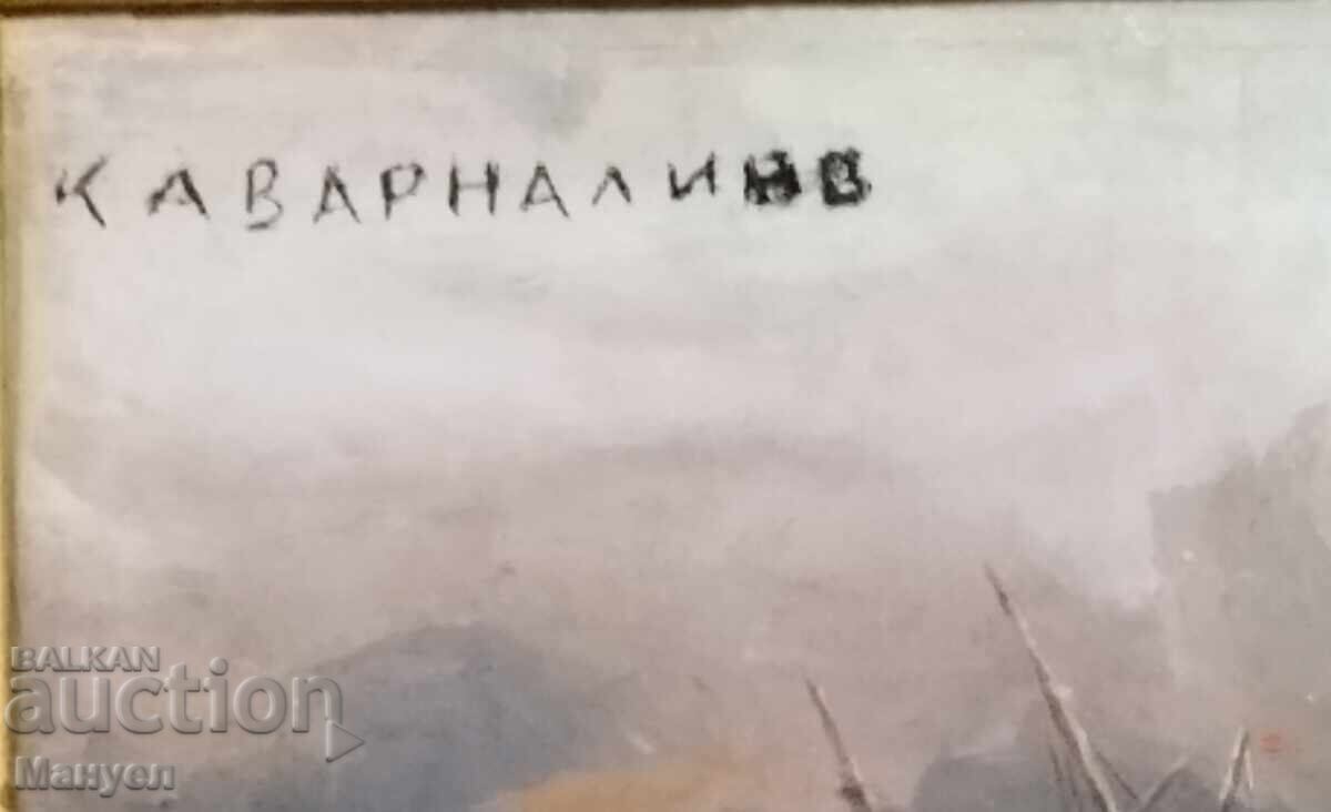 Auction  Painting by Hristo Kavarnaliev