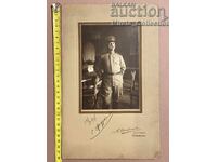 Fotografie ofițer militar cu uniformă, Bătălia de la Doiran, 1917