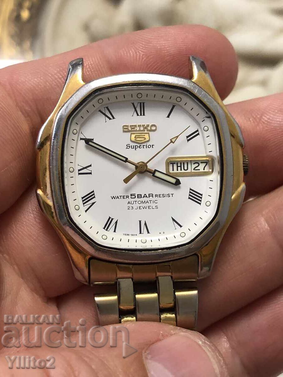 Δημοπρασία Σπάνιο Seiko 5 superior automatic