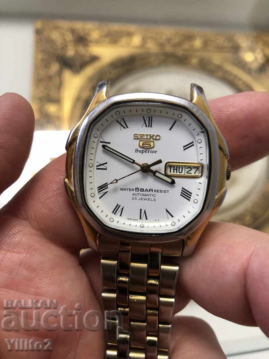 Σπάνιο Seiko 5 superior automatic
