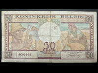Belgium 50 Francs 1956 Pick 133b Ref 7887