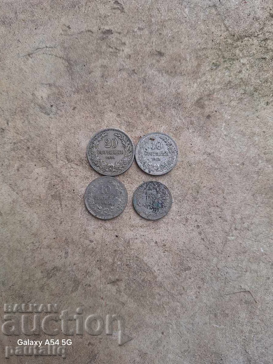 Σύνολο νομισμάτων 1906, 1912 και 1913