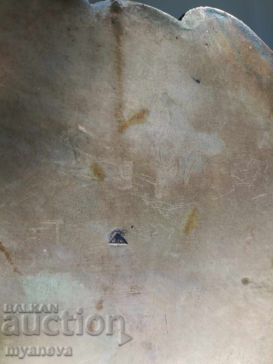 Αντίκα, μπρούτζινο, αγγλικό τσαγιέρα, ABC σε στυλ Art Nouveau - 7 Αντίκα, μπρούτζινο, αγγλικό τσαγιέρα, ABC σε στυλ Art Nouveau - 7