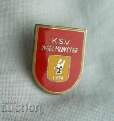 Стара значка футбол- KSV Ingelmunster (Sporting West),Белгия