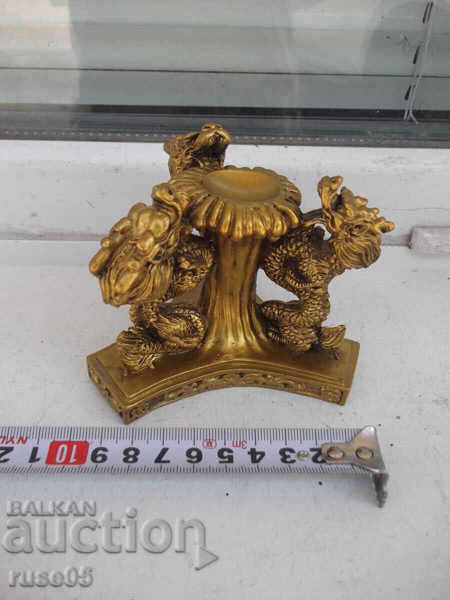 Κηροπήγιο για ένα κερί με τρεις δράκους - 6 Κηροπήγιο για ένα κερί με τρεις δράκους - 6