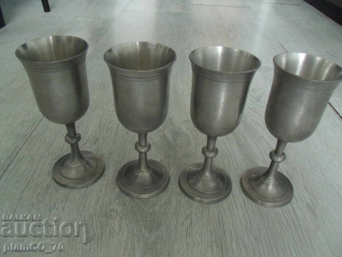 №8080 Old metal / tin cups - SCANDIA TENN F10 - 5 №8080 Old metal / tin cups - SCANDIA TENN F10 - 5