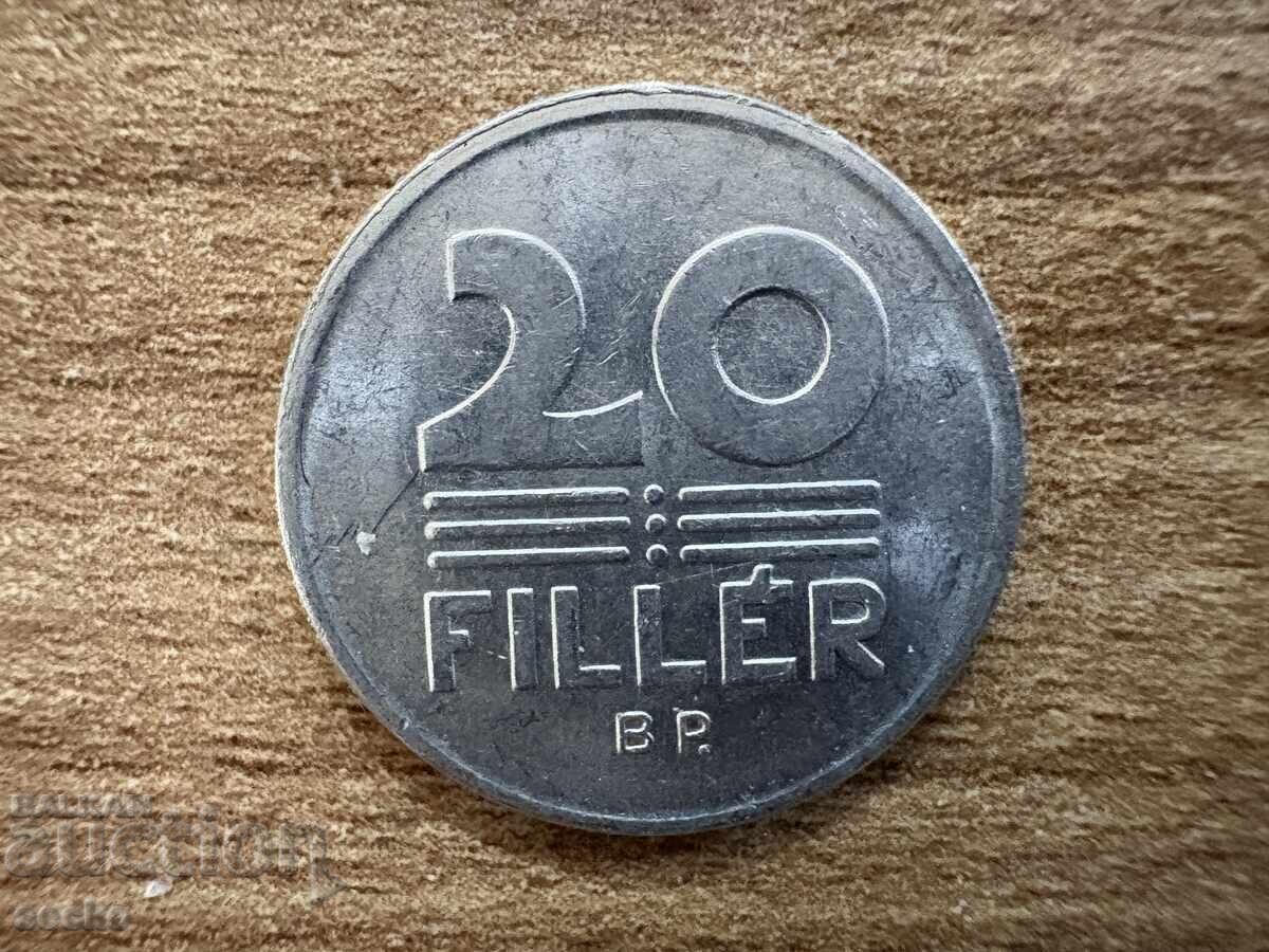 Ουγγαρία - 20 φίλερ (1987) Ουγγαρία - 20 φίλερ (1987)