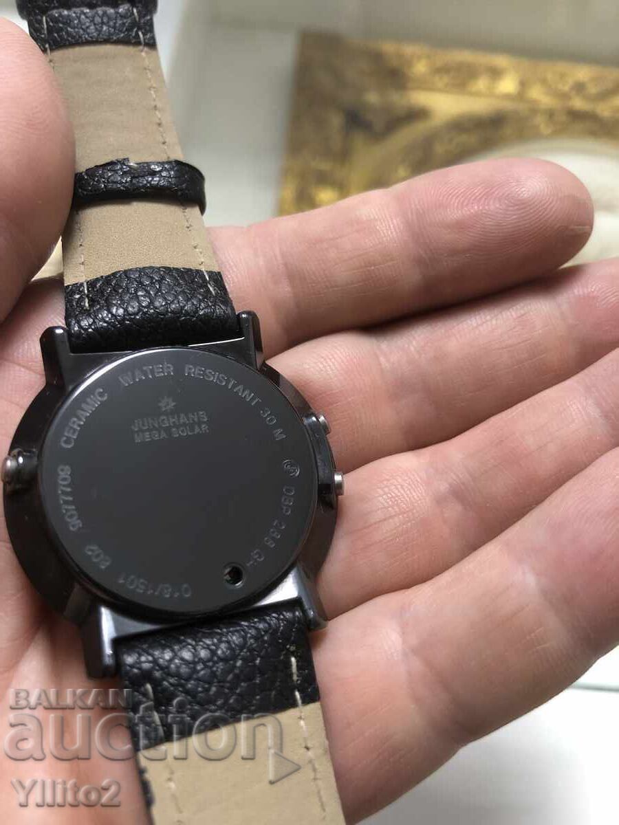 Delivery of Junghans Mega Solar Ceramic Watch