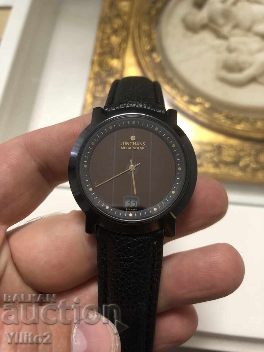 Junghans Mega Solar Ceramic Watch