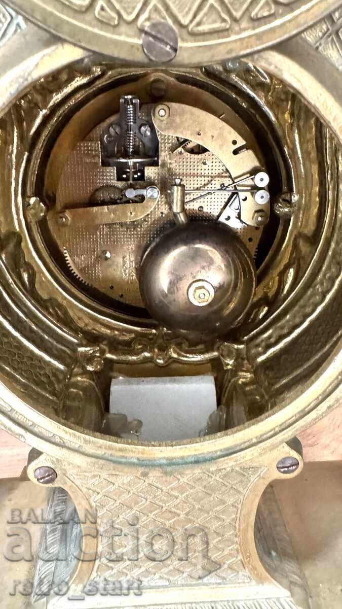 Παράδοση Ρολόι τζακιού, λειτουργεί! Διαβάστε την περιγραφή! Παράδοση Ρολόι τζακιού, λειτουργεί! Διαβάστε την περιγραφή!