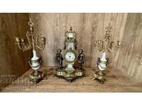 Ρολόι τζακιού, λειτουργεί! Διαβάστε την περιγραφή!