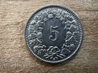 Switzerland - 5 Rappen (1939)