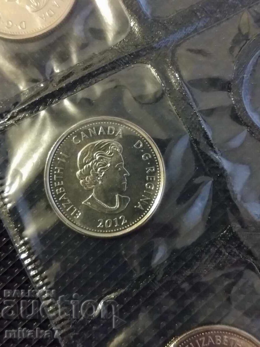 Delivery of 2x25 Cents 2012 Year, Canada Delivery of 2x25 Cents 2012 Year, Canada