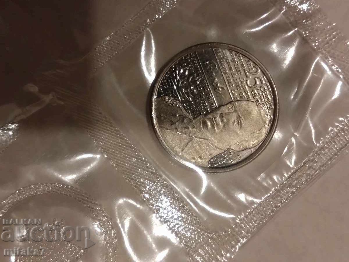 2x25 Cents 2012 Year, Canada - 5 2x25 Cents 2012 Year, Canada - 5