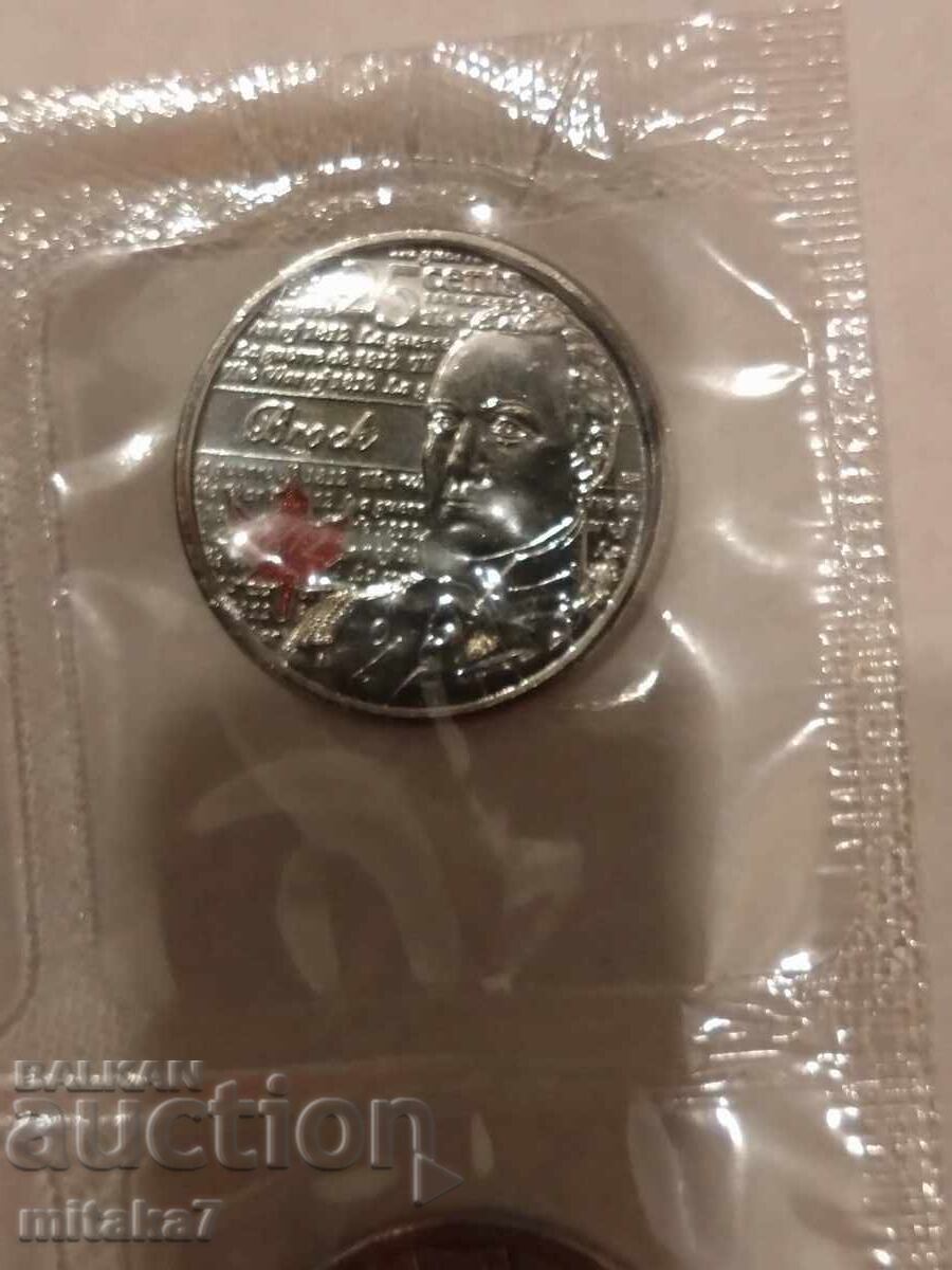 2x25 Cents 2012 Year, Canada 2x25 Cents 2012 Year, Canada