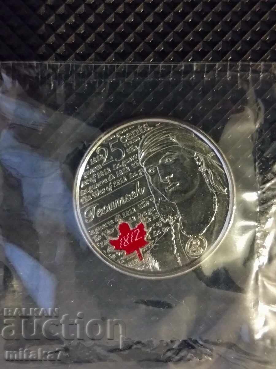 2x25 Cents 2012 Year, Canada 2x25 Cents 2012 Year, Canada