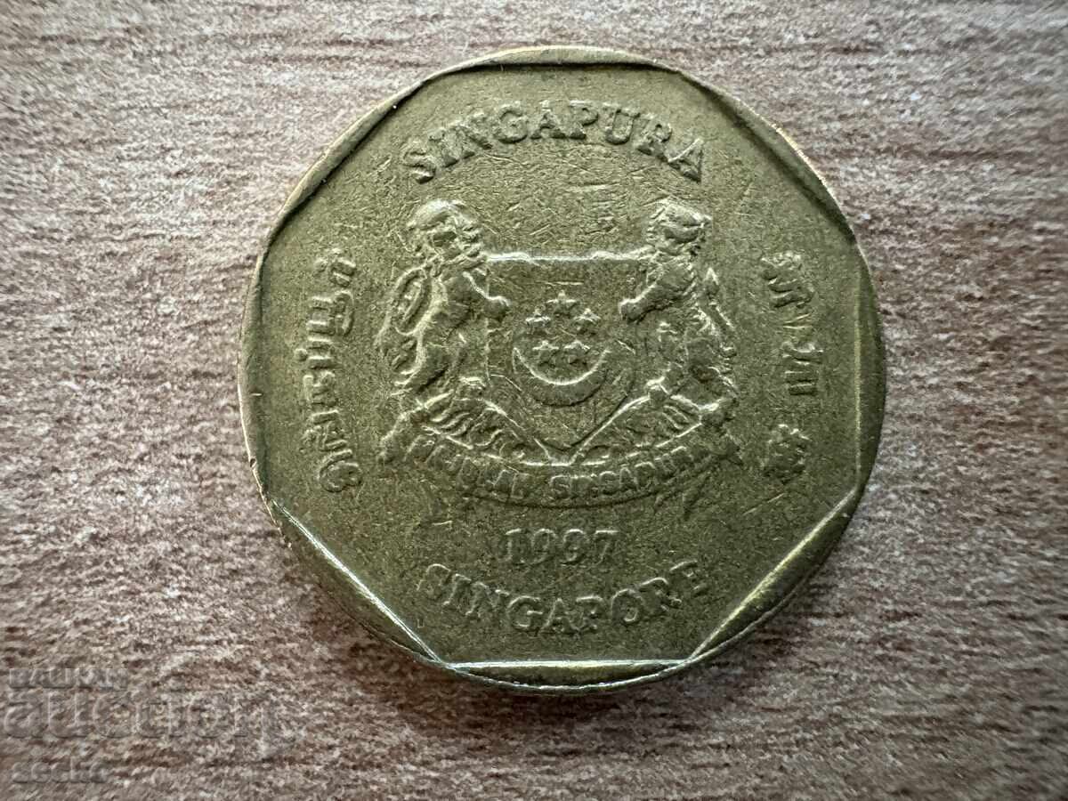 Сингапур - 1 долар (1997) с цена 1.00 лв. | € 0.51
